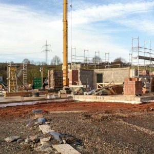 Der weitere Ausbau des Erdgeschosses geht gut voran! / © 2014 Arche KaNaum (DN)