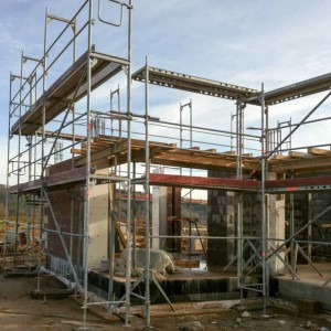 Der weitere Ausbau des Erdgeschosses geht gut voran! / © 2014 Arche KaNaum (DN)