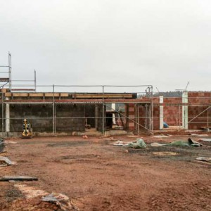 Der weitere Ausbau des Erdgeschosses geht gut voran! / © 2014 Arche KaNaum (DN)