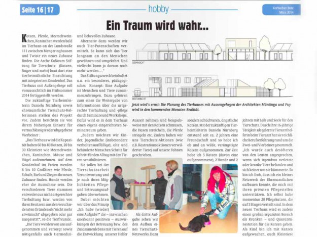 Zeitungsartikel vom Korbacher Boten Nr. 192 / © 2014 Korbacher Bote (bs)