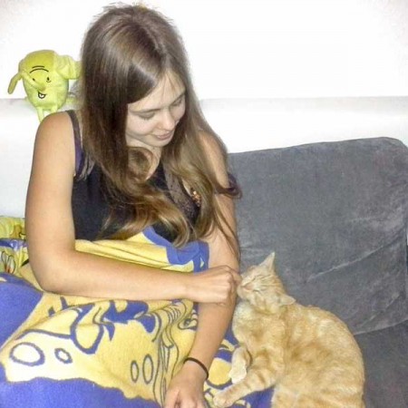 Kater Gorgo im neuen Zuhause / © 2014 Privat