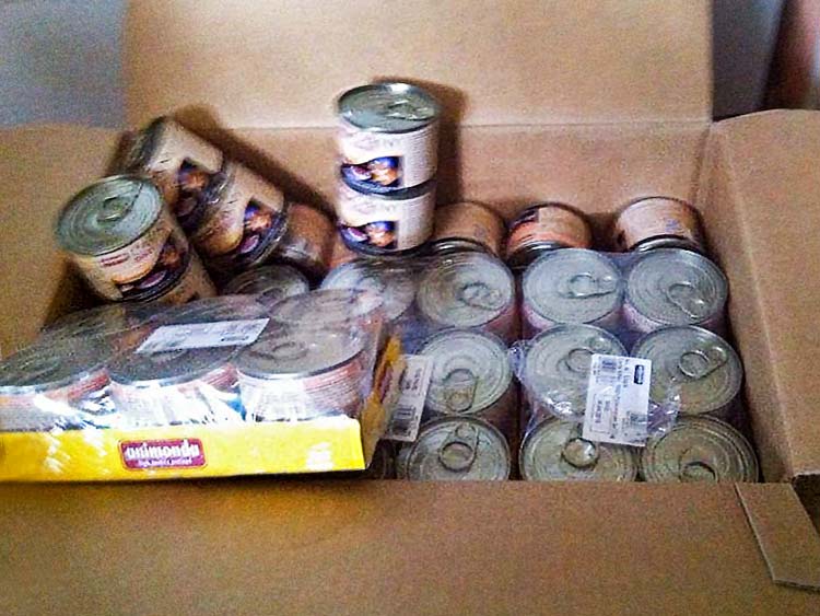 Futterspende / © 2014 Arche KaNaum (DN)