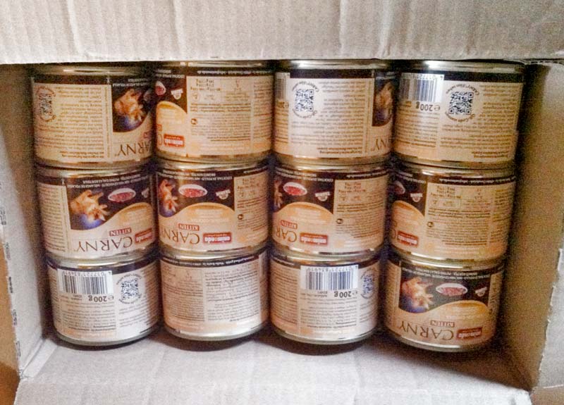 Futterspende / © 2014 Arche KaNaum (DN)