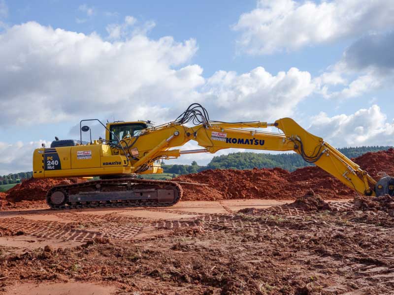 Endlich: Baubeginn unseres Tierhauses! / © 2013 Arche KaNaum (NH)