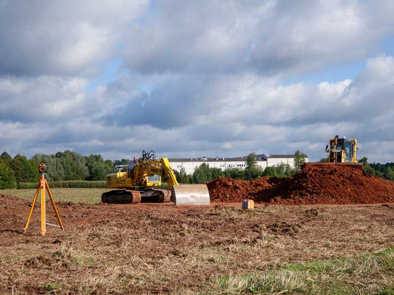 Endlich: Baubeginn unseres Tierhauses! / © 2013 Arche KaNaum (NH)