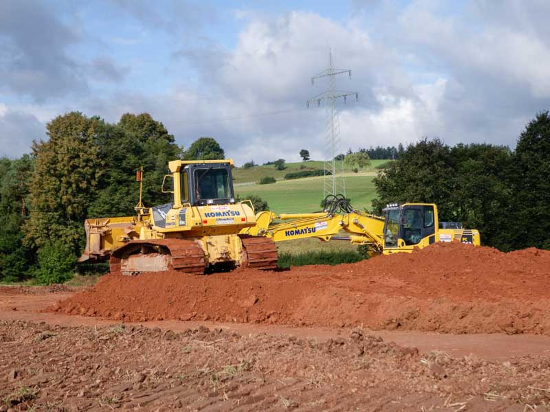 Endlich: Baubeginn unseres Tierhauses! / © 2013 Arche KaNaum (NH)