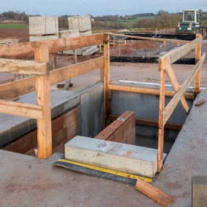 ... und die Kellertreppe auch ;-) / © 2013 Arche KaNaum (NH)