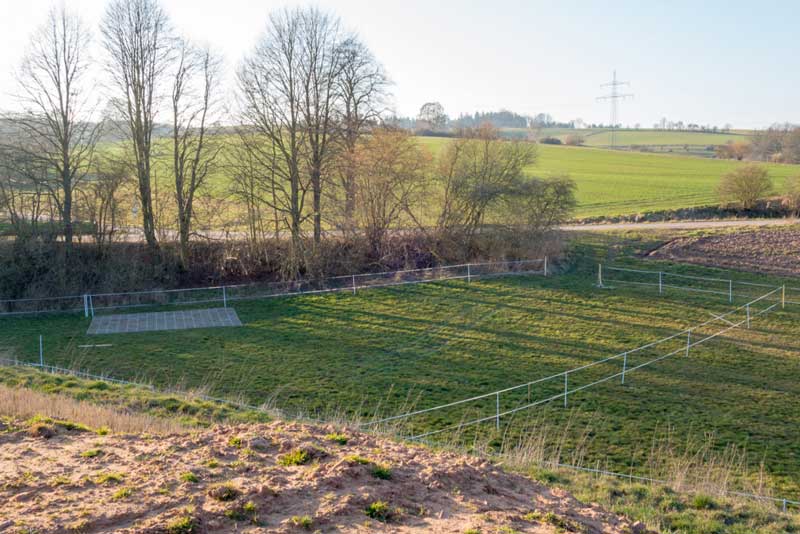 Der Platz für die Weidehütte ist vorbereitet / © 2014 Arche KaNaum (NH)