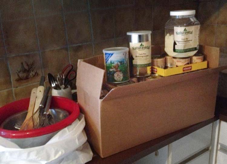 Futter- und Sachspenden / © 2014 Arche KaNaum (DN)