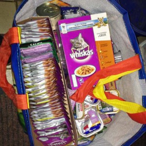 Futterspenden / © 2014 Arche KaNaum (DN)