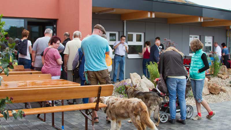 Tierhaus-Eröffnung 25.07.'15 / © 2015 Arche KaNaum (RH)