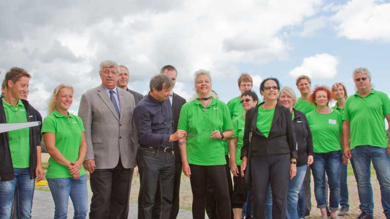 Feierliche Eröffnung unseres Tierhaus am 25.07.'15 / © 2015 Arche KaNaum (RH)