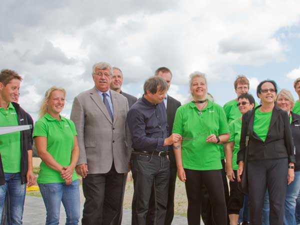 Feierliche Eröffnung unseres Tierhaus am 25.07.'15 / © 2015 Arche KaNaum (RH)