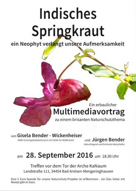 Springkraut-Poster / © NABU